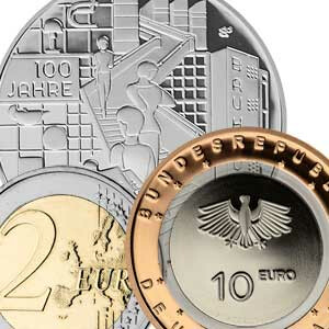 Zubehör für Euromünzen