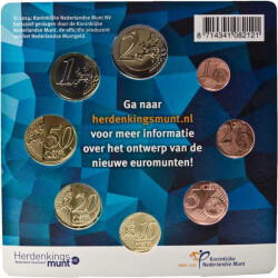 KMS Niederlande 2014 1 cent - 2 Euro bankfrisch im Blister