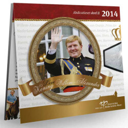 Offizieller KMS Niederlande 2014 Stempelglanz - Abdankung...
