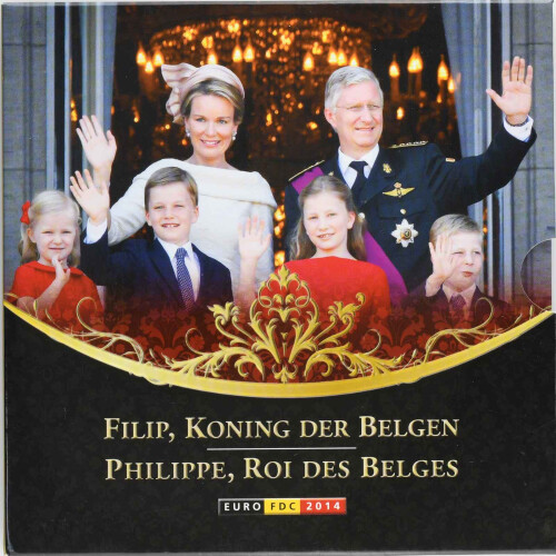 Offizieller KMS Belgien 2014 st - Philippe, König der Belgier