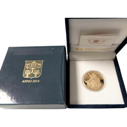 100 Euro Gedenkmünze Vatikan 2014 Gold PP -...