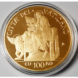 100 Euro Gedenkmünze Vatikan 2014 Gold PP -...