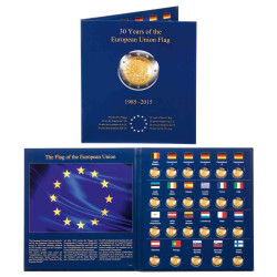 Münzalbum PRESSO "30 Jahre EU-Flagge"