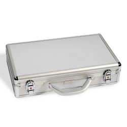 Münzkoffer CARGO L 6 für 198 Münzen, inkl. 6 Münztableaus