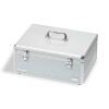 Sammelkoffer CARGO MULTI XL für Postkarten oder Münzen-Sätze, Alu-Design