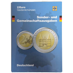 Münzkarte für deutsche 2-Euro-Gedenkmünze,...