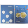 Münzkarte für deutsche 2-Euro-Gedenkmünze, neutral