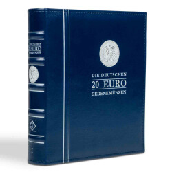 OPTIMA-Vordruckalbum für die deutschen 20-Euro-Gedenkmünzen, Band 1, inkl. Schutzkassette