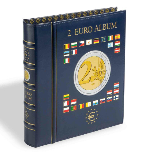 Ringbinder OPTIMA, "2-Euro" Classic-Design, inkl. Schutzkassette