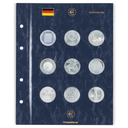 VISTA-Münzblatt für deutsche 10-, 20- und 25-Euro-Gedenkmünzen