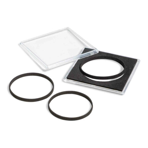 LEUCHTTURM Münzkapseln QUADRUM XL 42 – 58 mm, 5er Pack