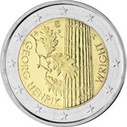 2 Euro Gedenkmünze Finnland 2016 bfr. - Georg Henrik...