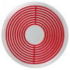 LINDNER Münzbox-Kapsel groß 16 - 51 mm Ø rotes Inlett, 10er-Packung