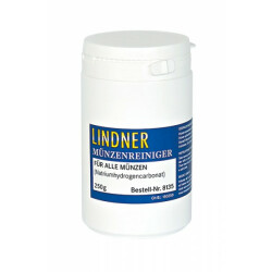 LINDNER Münzen-Reinigungspulver auf Natron-Basis, 250 g