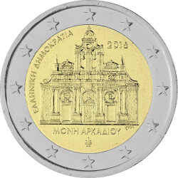 2 Euro Gedenkmünze Griechenland 2016 bfr. - Arkadi...