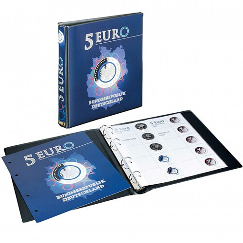 Vordruckalbum 5 Euro-Sammlermünzen Bundesrepublik Deutschland