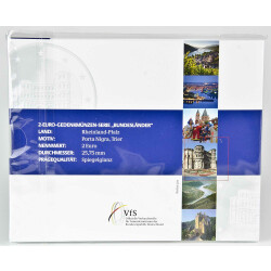 5 x 2 Euro Gedenkmünze Deutschland 2017 PP - Porta Nigra - im Blister