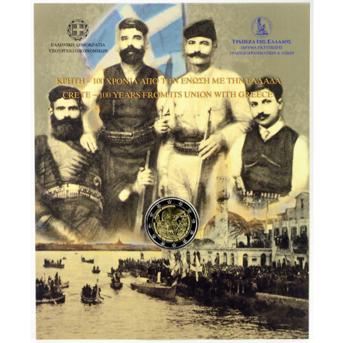 2 Euro Gedenkmünze Griechenland 2013 st - Kreta - im Blister