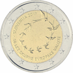 2 Euro Gedenkm&uuml;nze Slowenien 2017 bfr. - 10...