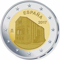 2 Euro Gedenkm&uuml;nze Spanien 2017 bfr. - UNESCO...