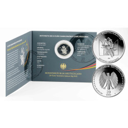 20 Euro Deutschland 2017 Silber PP - Bremer Stadtmusikanten