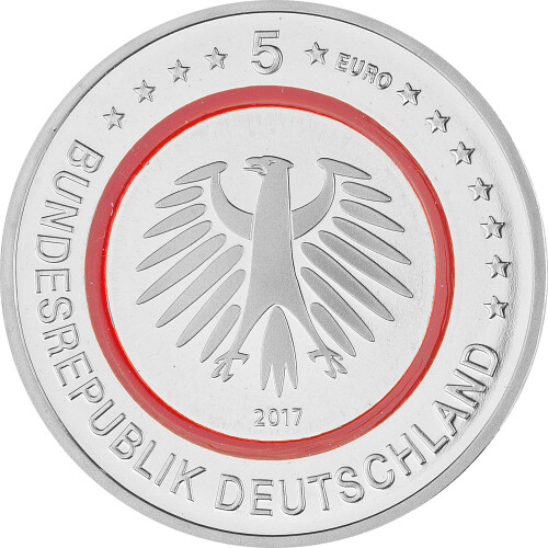5 Euro Gedenkmünze Deuschland 2017 PP - Tropische Zone -...