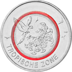 5 Euro Gedenkmünze Deutschland 2017 bfr. - Tropische...