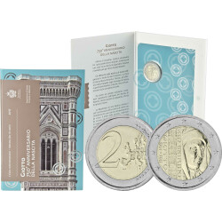 2 Euro Gedenkmünze San Marino 2017 st - Giotto - im...