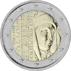 2 Euro Gedenkmünze San Marino 2017 st - Giotto - im...