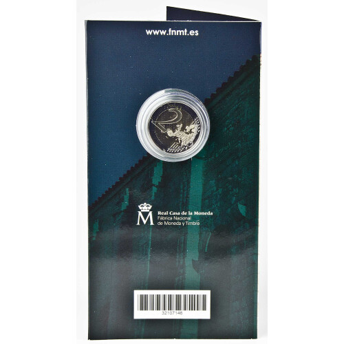 2 Euro Gedenkmünze Spanien 2017 PP - UNESCO Kirchen des...
