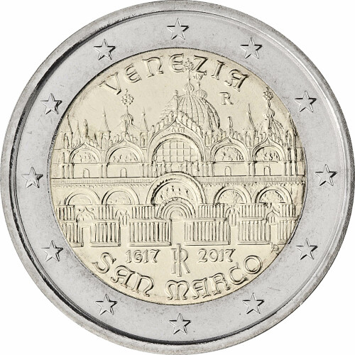 2 Euro Gedenkmünze Italien 2017 bfr. - Basilika San Marco in Venedig