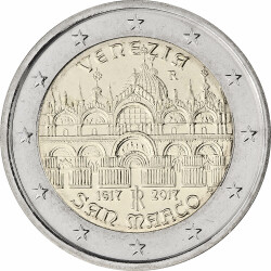 2 Euro Gedenkm&uuml;nze Italien 2017 bfr. - Basilika...