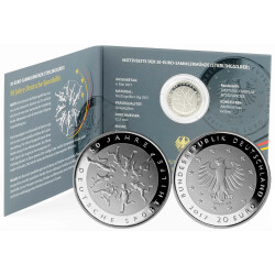 20 Euro Deutschland 2017 Silber PP - 50 Jahre Deutsche...