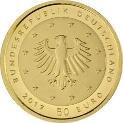 50 Euro Deutschland 2017 Gold st - Lutherrose - A Berlin