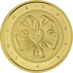 50 Euro Deutschland 2017 Gold st - Lutherrose - G Karlsruhe