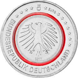 5 Euro Gedenkmünze Deutschland 2017 bfr. - Tropische Zone - A Berlin