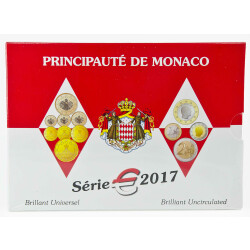 Offizieller KMS Monaco 2017 in Stempelglanz (st)