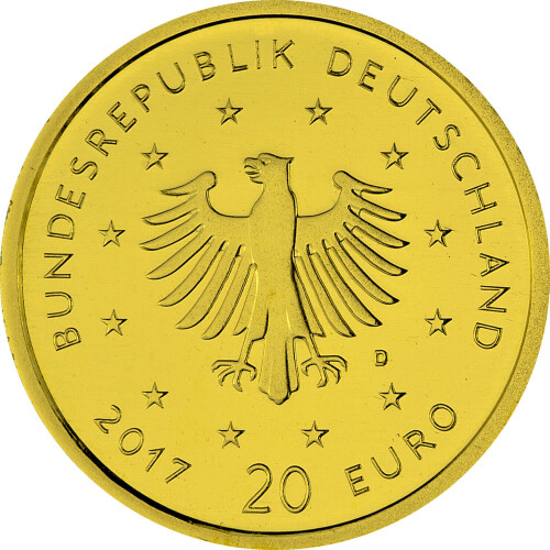 20 Euro Goldmünze Pirol - Deutschland 2017 - Serie:...