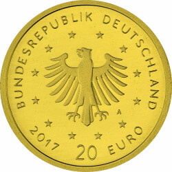 5 x 20 Euro Goldmünze "Pirol" -...