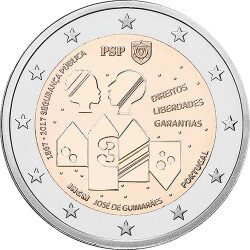 2 Euro Gedenkmünze Portugal 2017 bfr. - 150 Jahre...