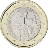 1 Euro Kursmünze San Marino 2017 bankfrisch - Neues Motiv: Zweiter Turm