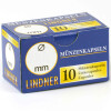 LINDNER 10er-Pack runde Münzkapseln 21,5mm