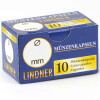 LINDNER 10er-Pack runde Münzkapseln 44mm