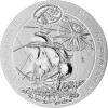 50 Francs Ruanda 2017 - 1 Unze Silber BU - Nautical Ounce: Santa Maria