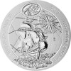 50 Francs Ruanda 2017 - 1 Unze Silber BU - Nautical Ounce: Santa Maria
