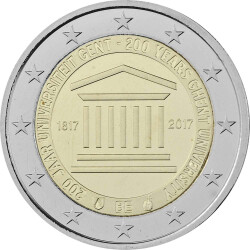 2 Euro Gedenkmünze Belgien 2017 PP -...