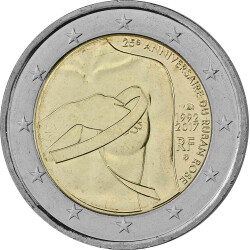 2 Euro Gedenkmünze Frankreich 2017 bfr. - Brustkrebs