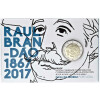 2 Euro Gedenkmünze Portugal 2017 PP - Raoul Brandão - in Blister