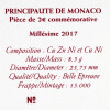 2 Euro Gedenkmünze Monaco 2017 PP - Fürstliche Karabinierskompanie
