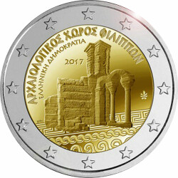 2 Euro Gedenkmünze Griechenland 2017 bfr. -...